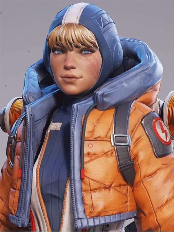 Apex Legends Orange Leather Jacket