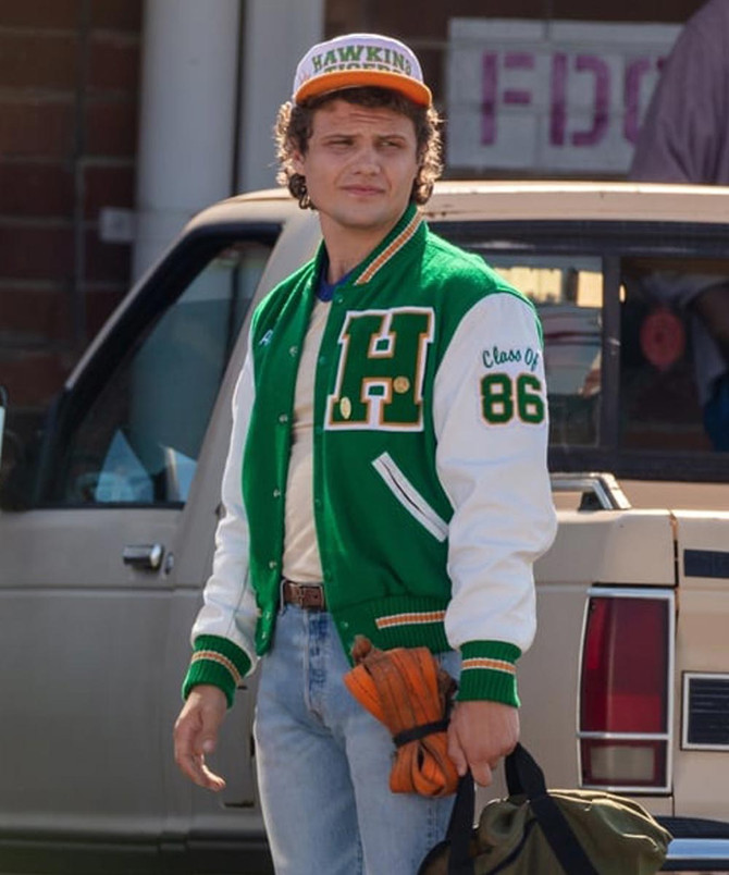 Stranger Things S04 Eddie Munson Letterman Jacket