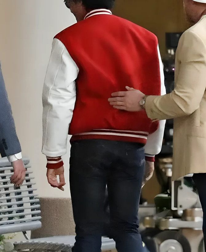 Jaafar Jackson Michael 2025 Varsity Jacket Jaafar Jackson Michael 2025 Varsity Jacket