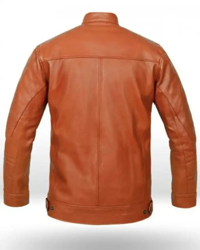 Brown Leather Terrain Jacket Brown Leather Terrain Jacket
