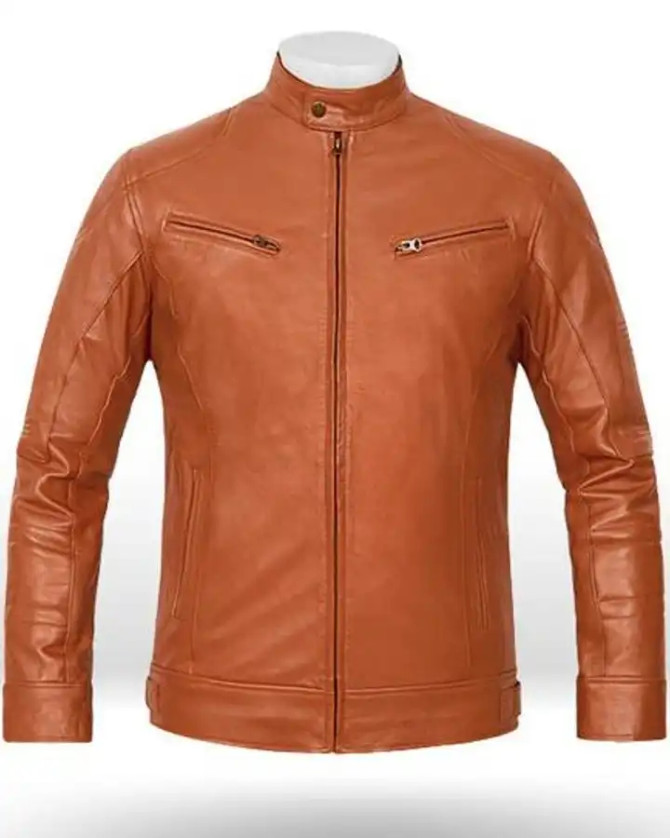 Brown Terrain Leather Jacket Brown Terrain Leather Jacket
