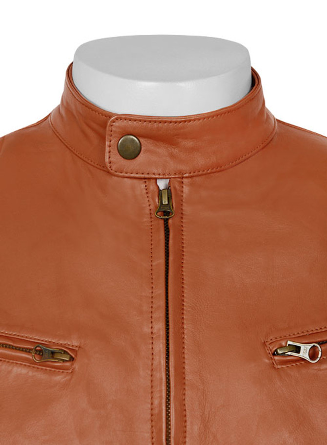 Terrain Brown Leather Jacket Terrain Brown Leather Jacket