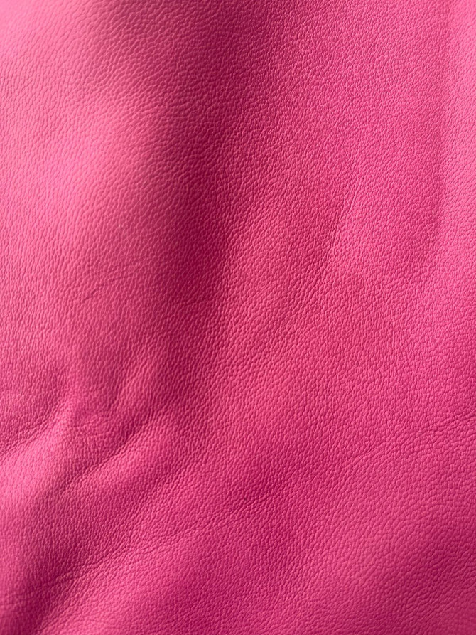 Garrett Garrison pink A Minecraft 2025 Leather Jacket