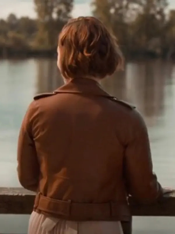 Ashley Williams Falling Together Brown Jacket