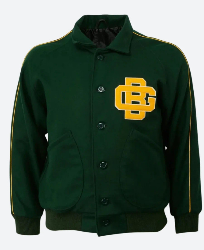 1952 Green Bay Packers Varsity Jacket front image 1952 Green Bay Packers Varsity Jacket front image
