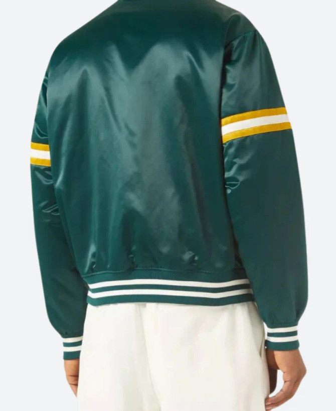 All American Homecoming Damon Sins Bomber Jacket back image All American Homecoming Damon Sins Bomber Jacket back image