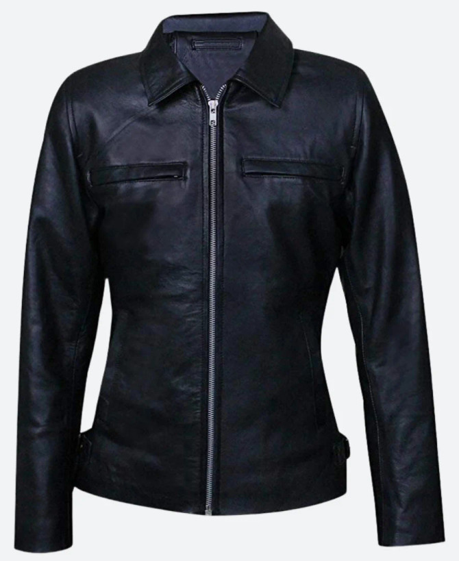 Alex Turner One For The Road Conifer Leather Jacket front image Alex Turner One For The Road Conifer Leather Jacket front image