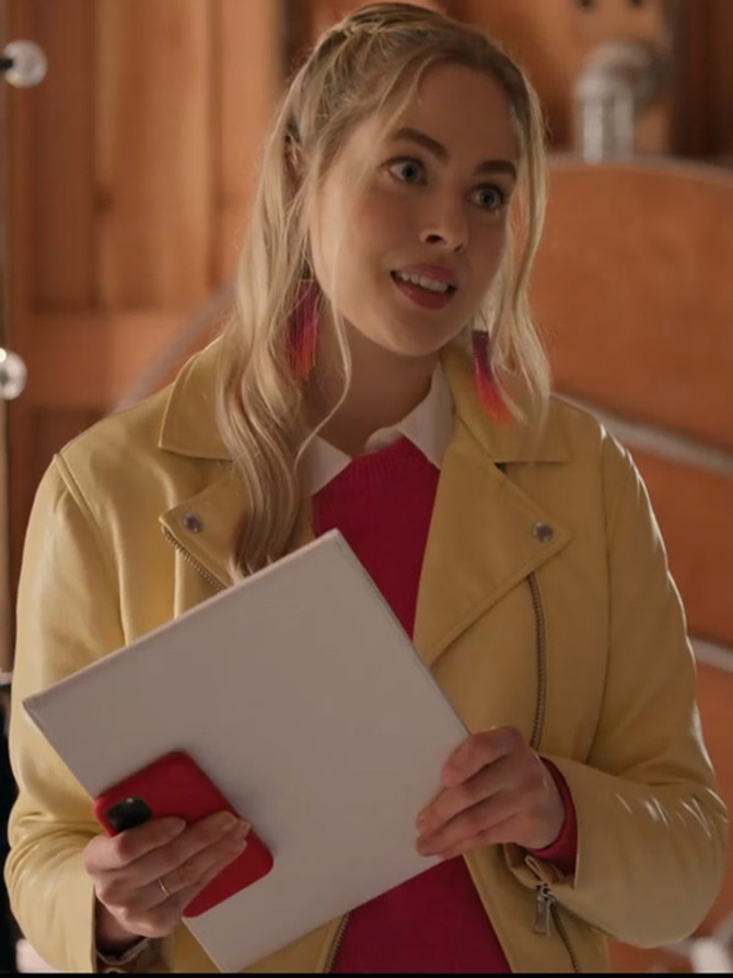 Sarah Dugdale Virgin River Leather Jacket for women Sarah Dugdale Virgin River Leather Jacket for women