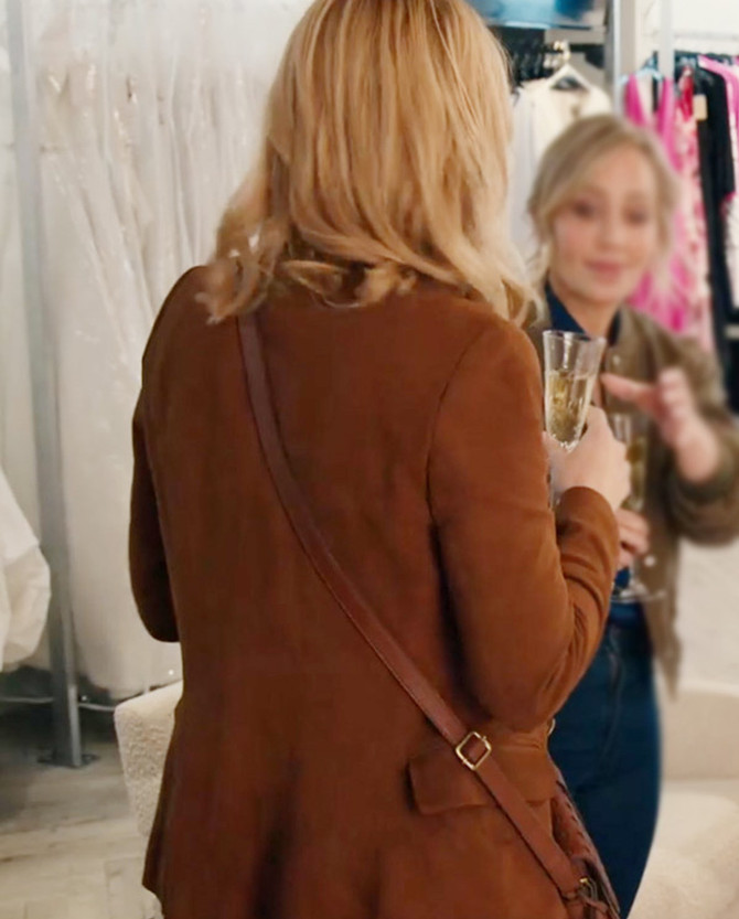 Alexandra Breckenridge Virgin River S06 Brown Blazer for women Alexandra Breckenridge Virgin River S06 Brown Blazer for women