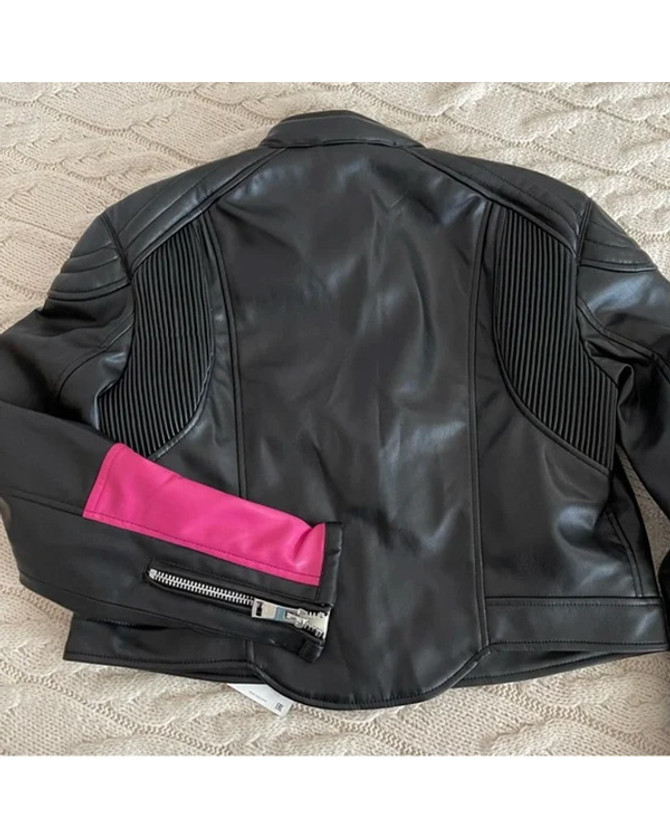 Kaia-Bryant-Virgin-River-S05-Kandyse-McClure-BlackPink-Cropped-Leather-Jacket Kaia-Bryant-Virgin-River-S05-Kandyse-McClure-BlackPink-Cropped-Leather-Jacket