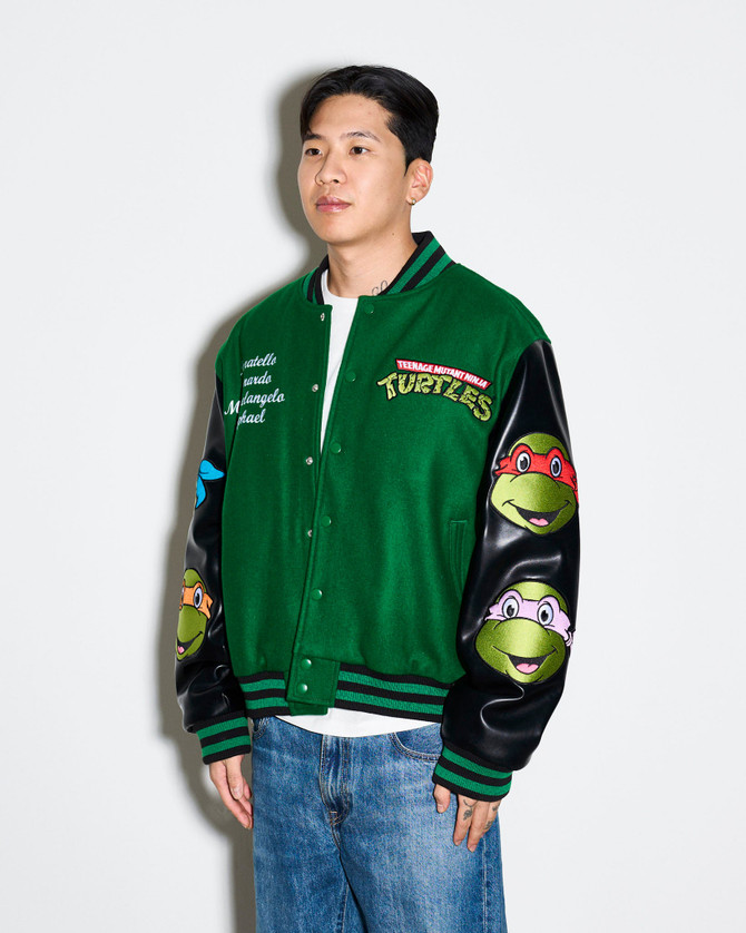 Product Specifications of Teenage Mutant Ninja Turtles Adult Varsity Jacket