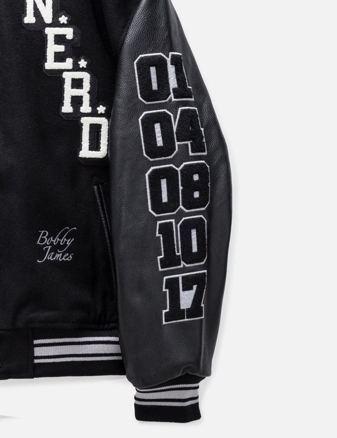 Men's Nerd Varsity Letterman Jacket