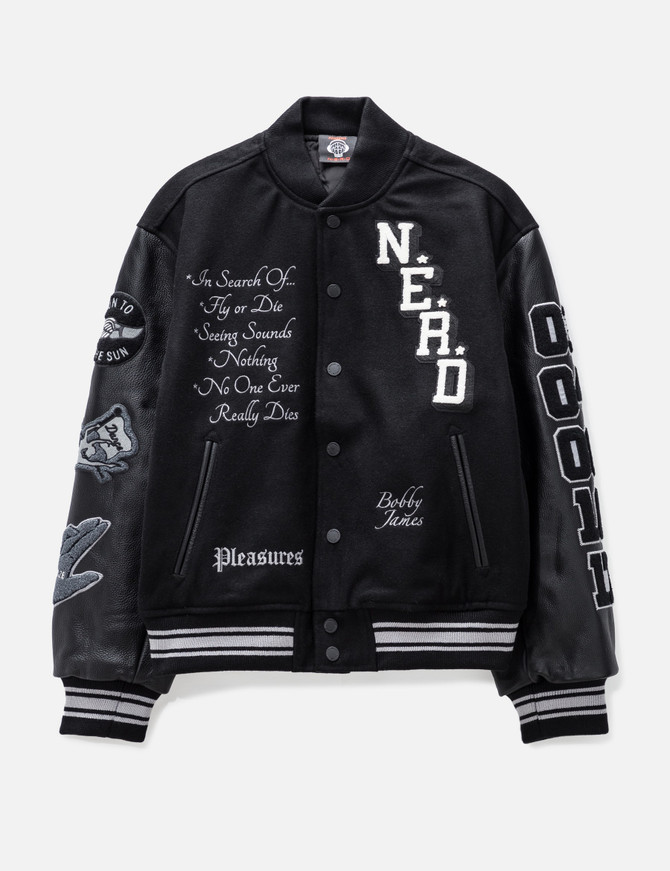Men's Nerd Varsity Letterman Jacket