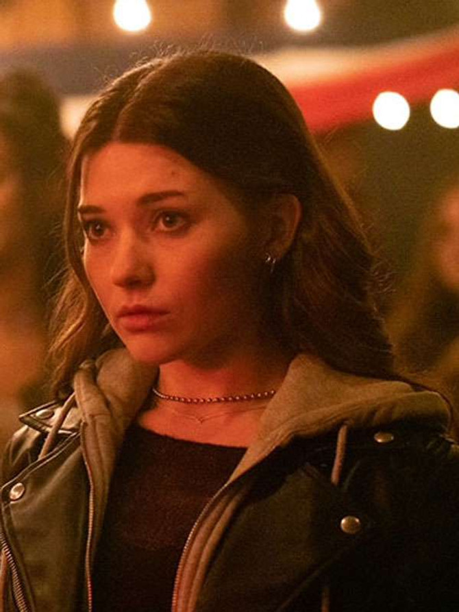 Katie Douglas Clown In A Cornfield Kelly Black Leather Jacket Katie Douglas Clown In A Cornfield Kelly Black Leather Jacket