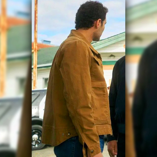 The Hunting Party Josh McKenzie Rowan Brown Denim Jacket, The Hunting Party Josh McKenzie Rowan Brown Denim Jacket,