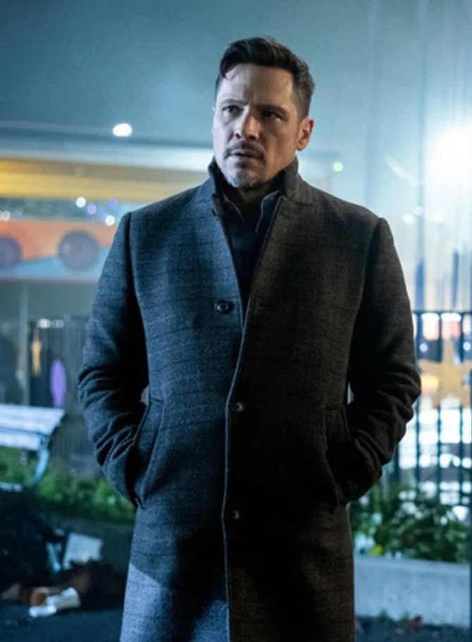 The Hunting Party 2025 Oliver Odell Black Coat The Hunting Party 2025 Oliver Odell Black Coat