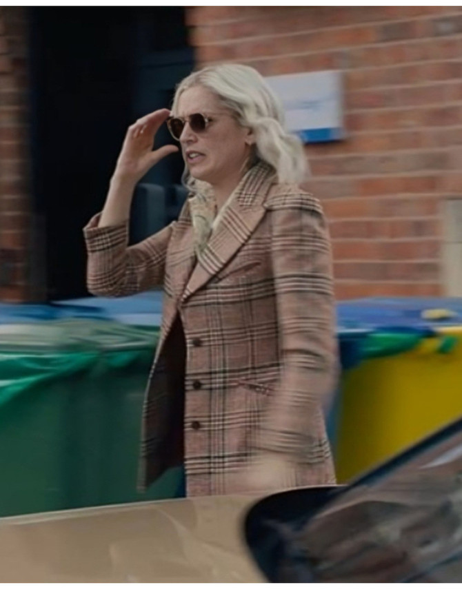 Elisa Blix The Stolen Girl Plaid Blazer Elisa Blix The Stolen Girl Plaid Blazer