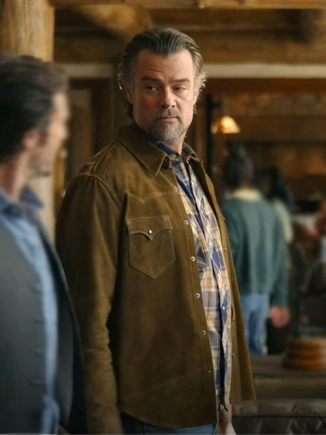 Josh Duhamel Ransom Canyon S01 Suede Leather Jacket Josh Duhamel Ransom Canyon S01 Suede Leather Jacket