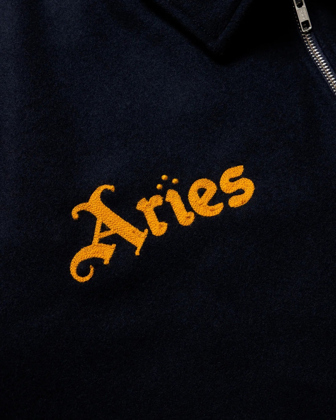 Arsenal X Aries Bomber Navy Jacket