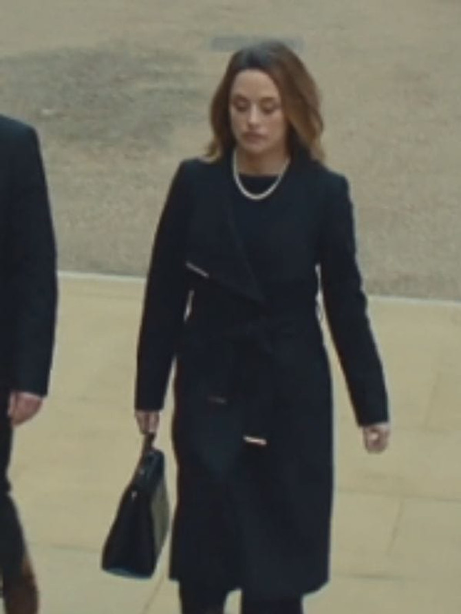 Georgia Wright I Jack Wright Zoë Tapper Wool Coat