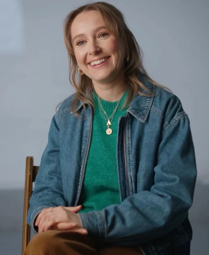 Rose Ayling-Ellis Code Of Silence Alison Woods Blue Jacket