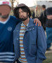 Donald Jr. Happy Gilmore 2 Eminem Cotton Blue Jacket