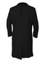 New Mens Black Wool & Cashmere Long Coat