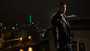 Men's Glitzy Black Leather Biker Jacket