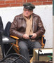 Robert De Niro The Irishman Frank Brown Leather Smart Jacket