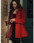Katie Sheridan Firecracker Red Coat