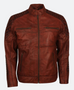 Batman Scarecrow Leather Jacket front image