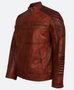Batman Scarecrow Leather Jacket left side image