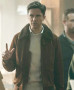 Topher Grace The Waterfront Grady Brown Jacket