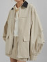 Eva Longoria Searching for Spain S01 Beige Jacket