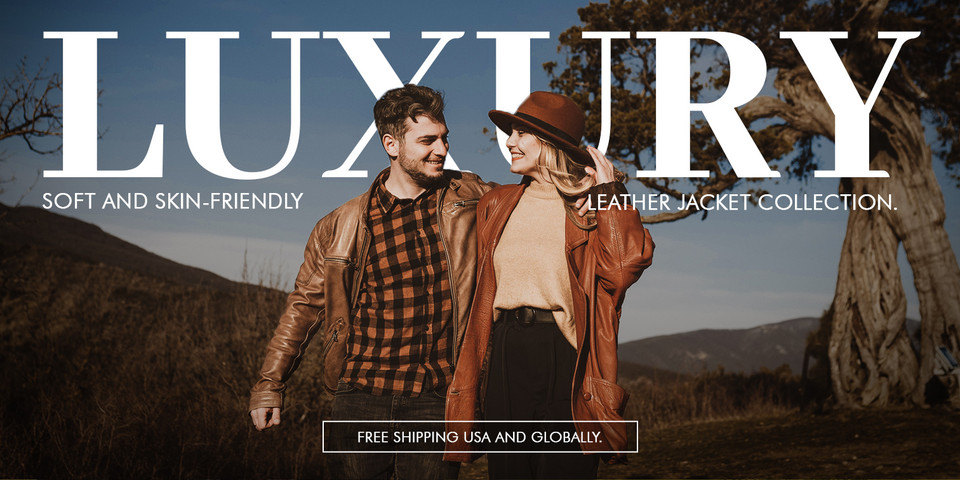Luxury Leather Jackets Banner