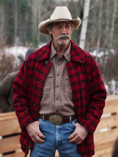 Heartland Shaun Johnston Red Plaid Jacket