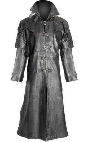 Hugh Jackman Inspired Van Helsing Leather Trench Coat