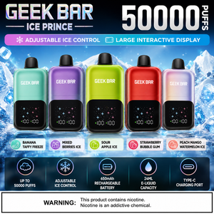 Geek Bar Ice Prince 50K Disposable Vape