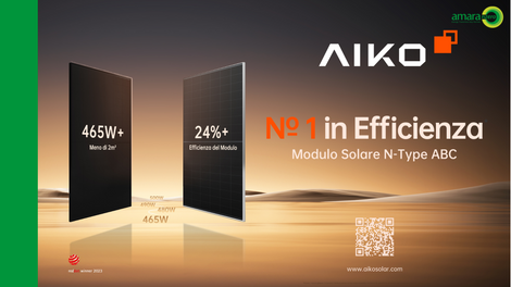 Aiko Solar: l'eccellenza nei moduli fotovoltaici
