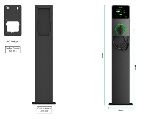 AUTEL MaxiCharger Gen1 Pedestal ADA Holder