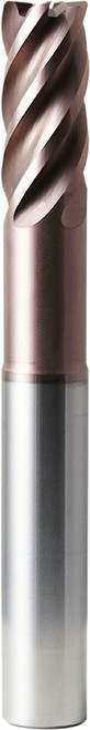 SGS 5/8" Dia, 5 Flute, Corner Radius End Mill - 37900