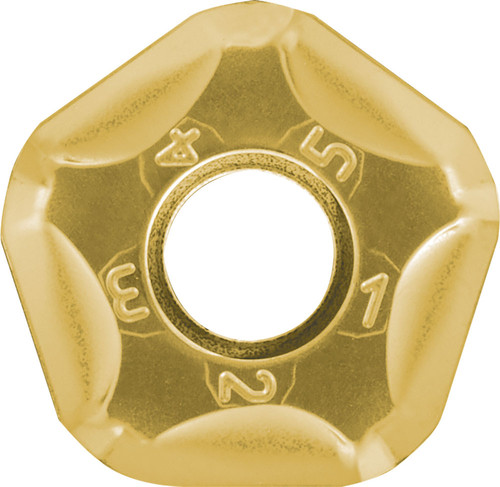 Kyocera PNMU 1205ANERGM CA6535 Grade CVD Carbide, Indexable Milling Insert