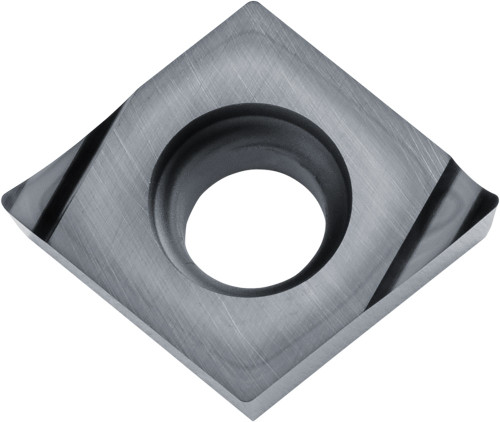 Kyocera CCGT 32505LA3 KW10 Grade Uncoated Carbide, Indexable Turning Insert