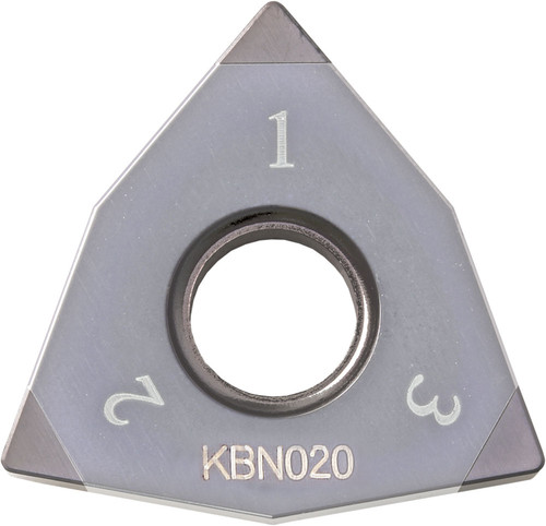 Kyocera WNGA 431S00525ME KBN020 Grade CBN, Indexable Turning Insert