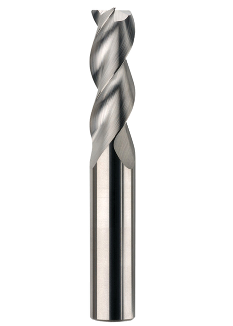 SGS 3/4" Dia, 3 Flute, Corner Radius End Mill - 35632
