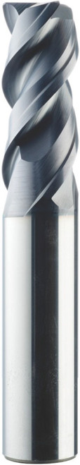 SGS 8.00mm Dia, 3 Flute, Corner Radius End Mill - 43476