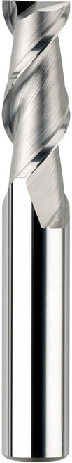 SGS 1" Dia, 2 Flute, Corner Radius End Mill - 91248