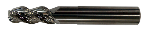 L9725 0.375" 3FL ALH MILL BALL NOSE W/ NECK RELIEF