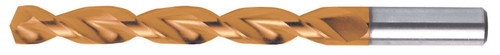 L517P Jobber Length HSS Parabolic TiN Coated Drill - #37