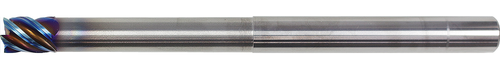 L9727 0.375" 5FL AQUA V MILL SQUARE END W/ NECK RELIEF